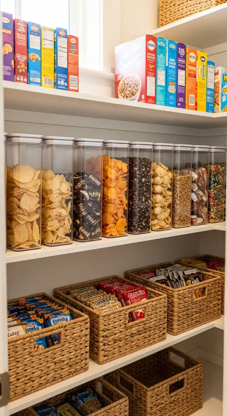 4 Reasons to Organize Your Snack Pantry