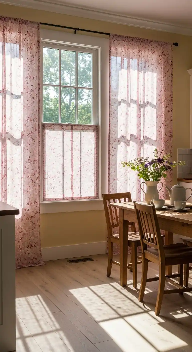 5. Cherry Blossom Curtain Trends