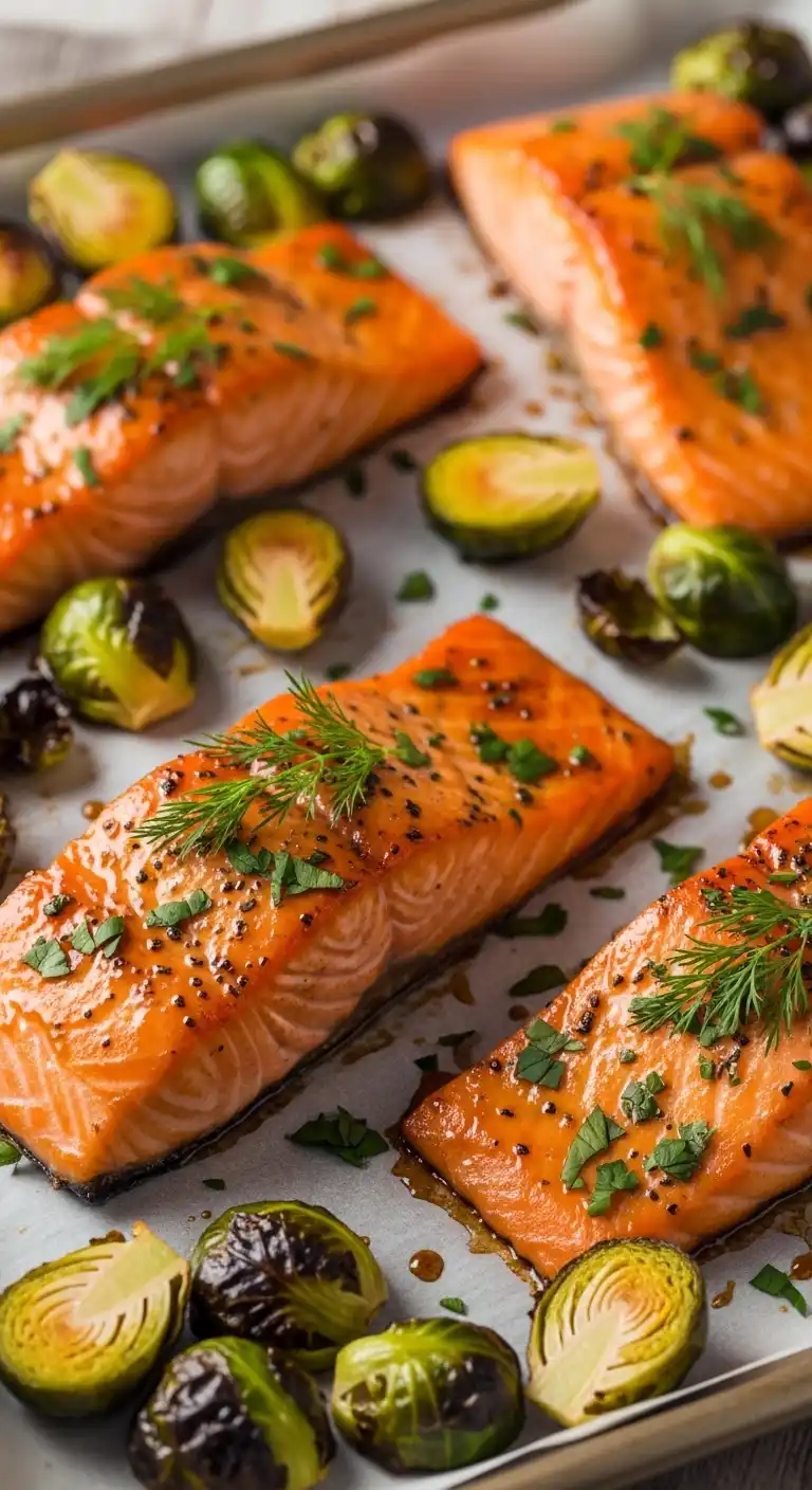 5. Maple-Glazed Salmon