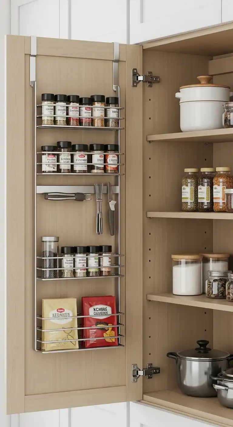 5. Utilize Door Racks