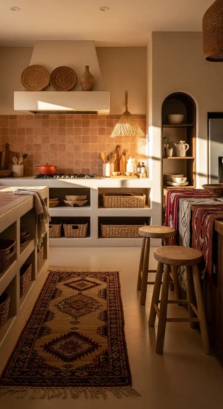 6. Desert Boho Kitchen Vibes