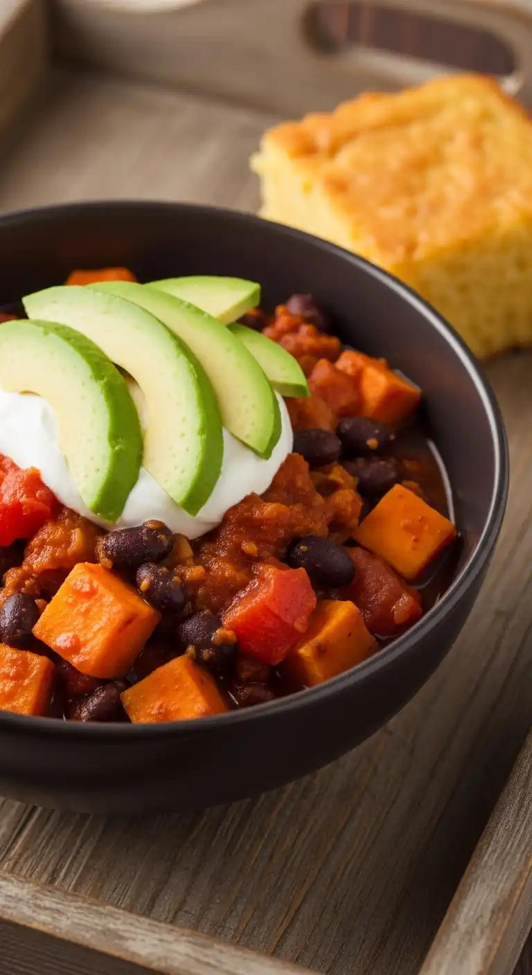 6. Sweet Potato Chili