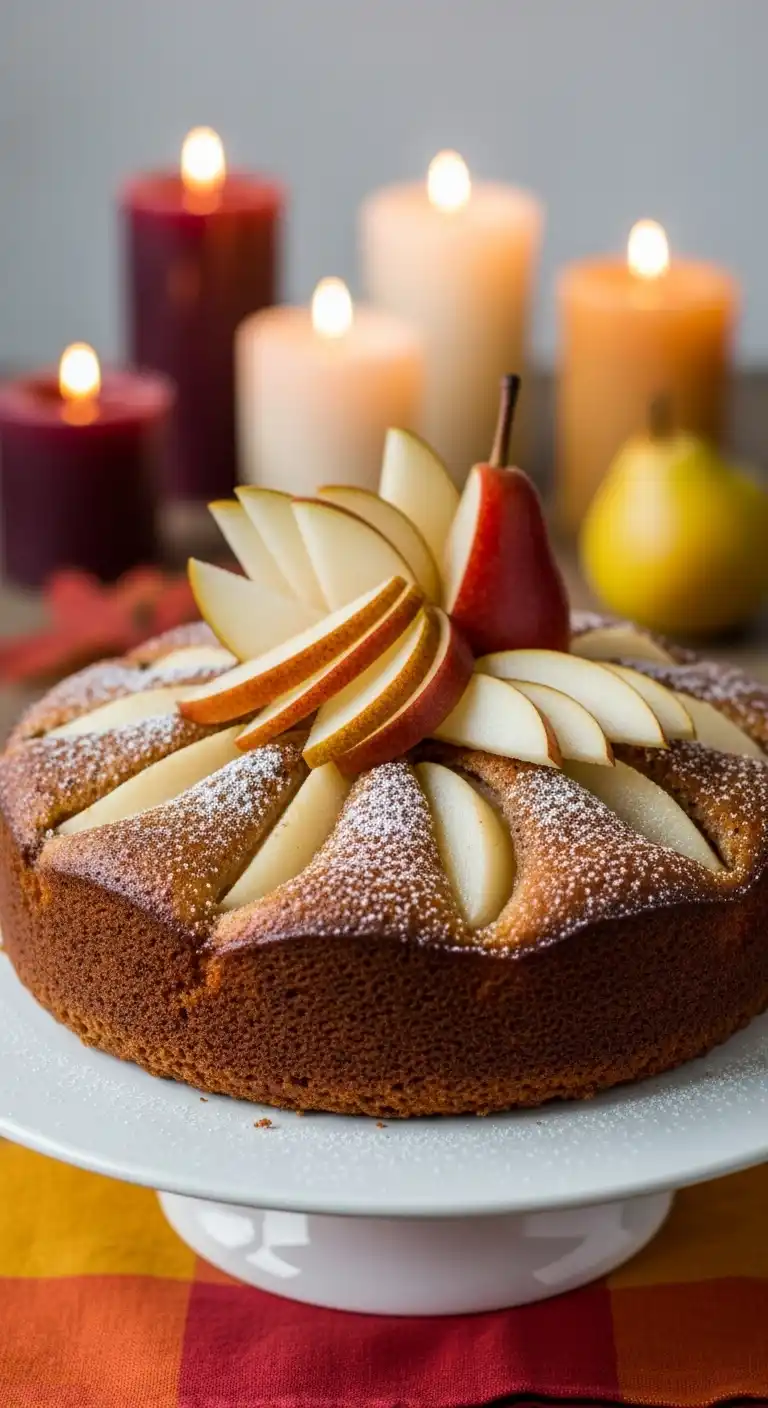 7. Spiced Pear Cake