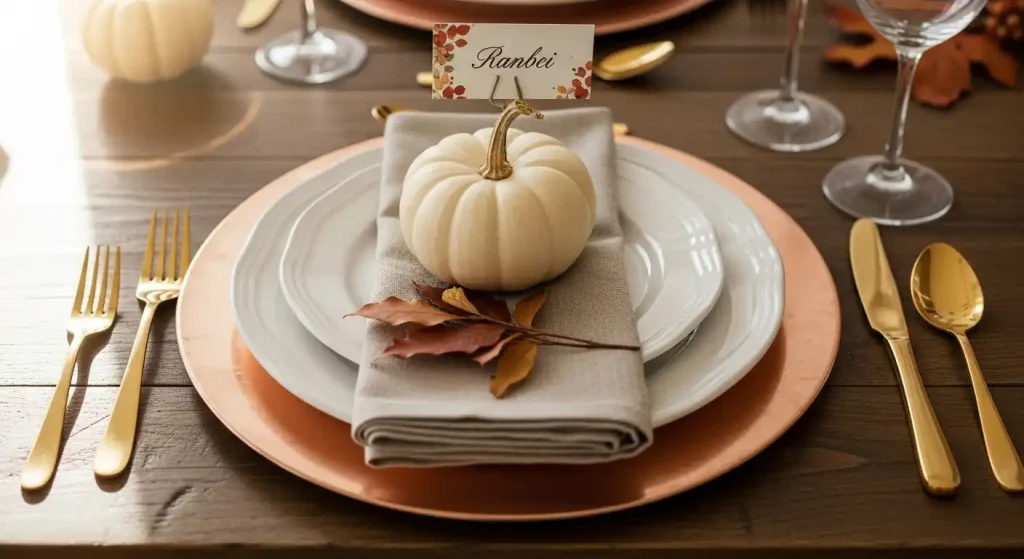 8. Personalize Each Place Setting