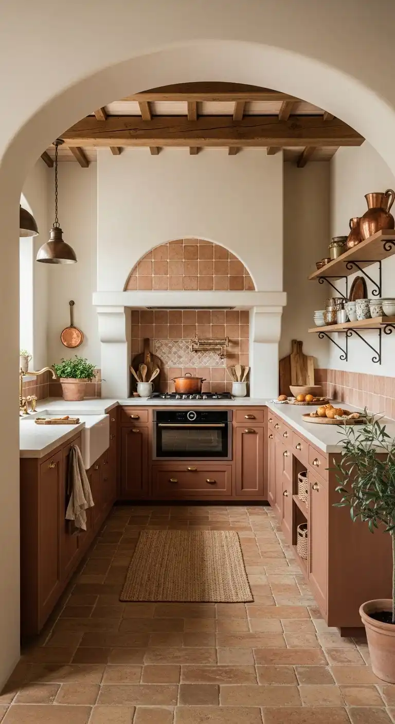 Terracotta Kitchen Ideas: 19 Stunning Ways to Use Earthy Tones 12 8. Tuscan Sun Retreat – Classic Mediterranean Warmth