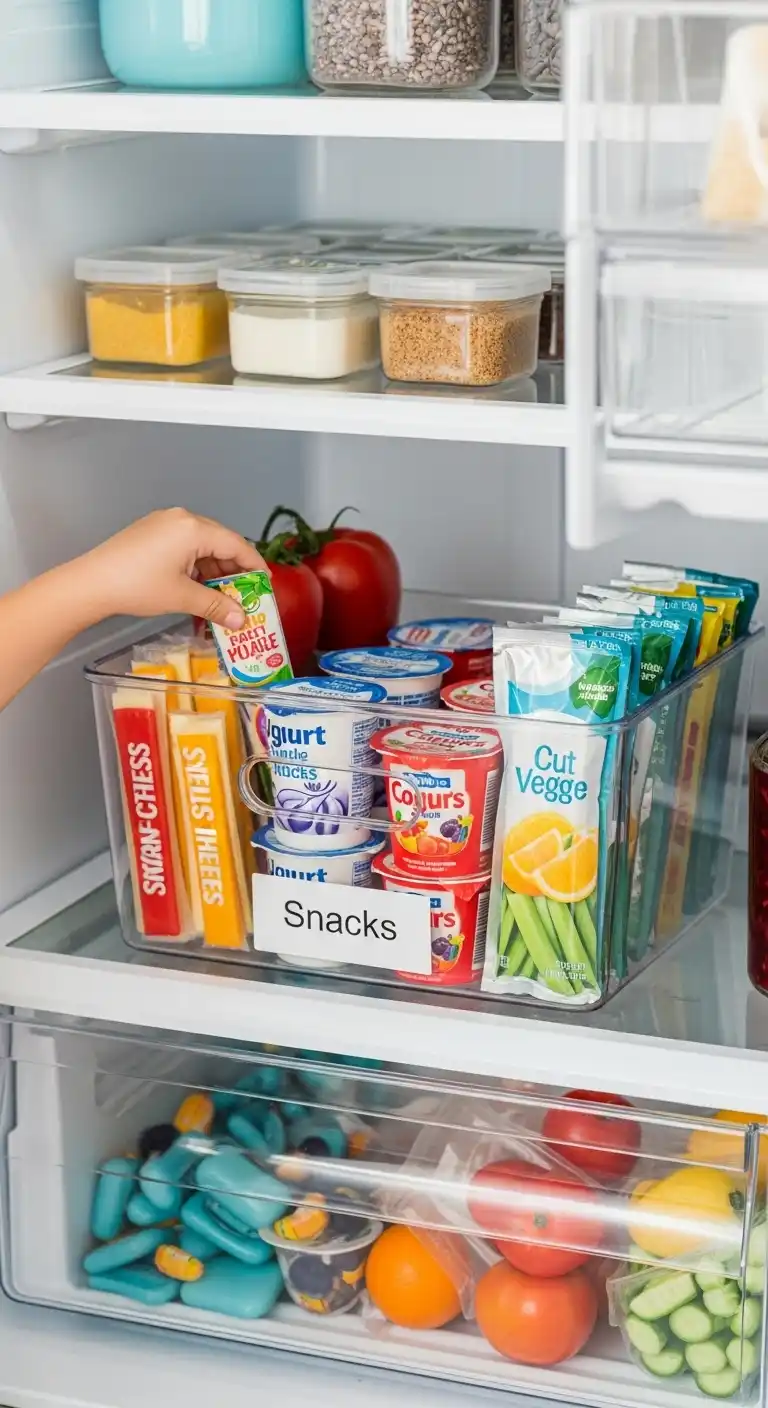 9. Build a Snack Station Everyone Can Find