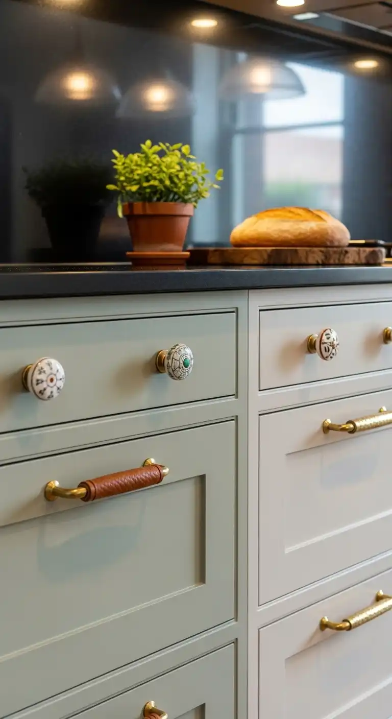 Artisan Knobs for Kitchen Cabinets