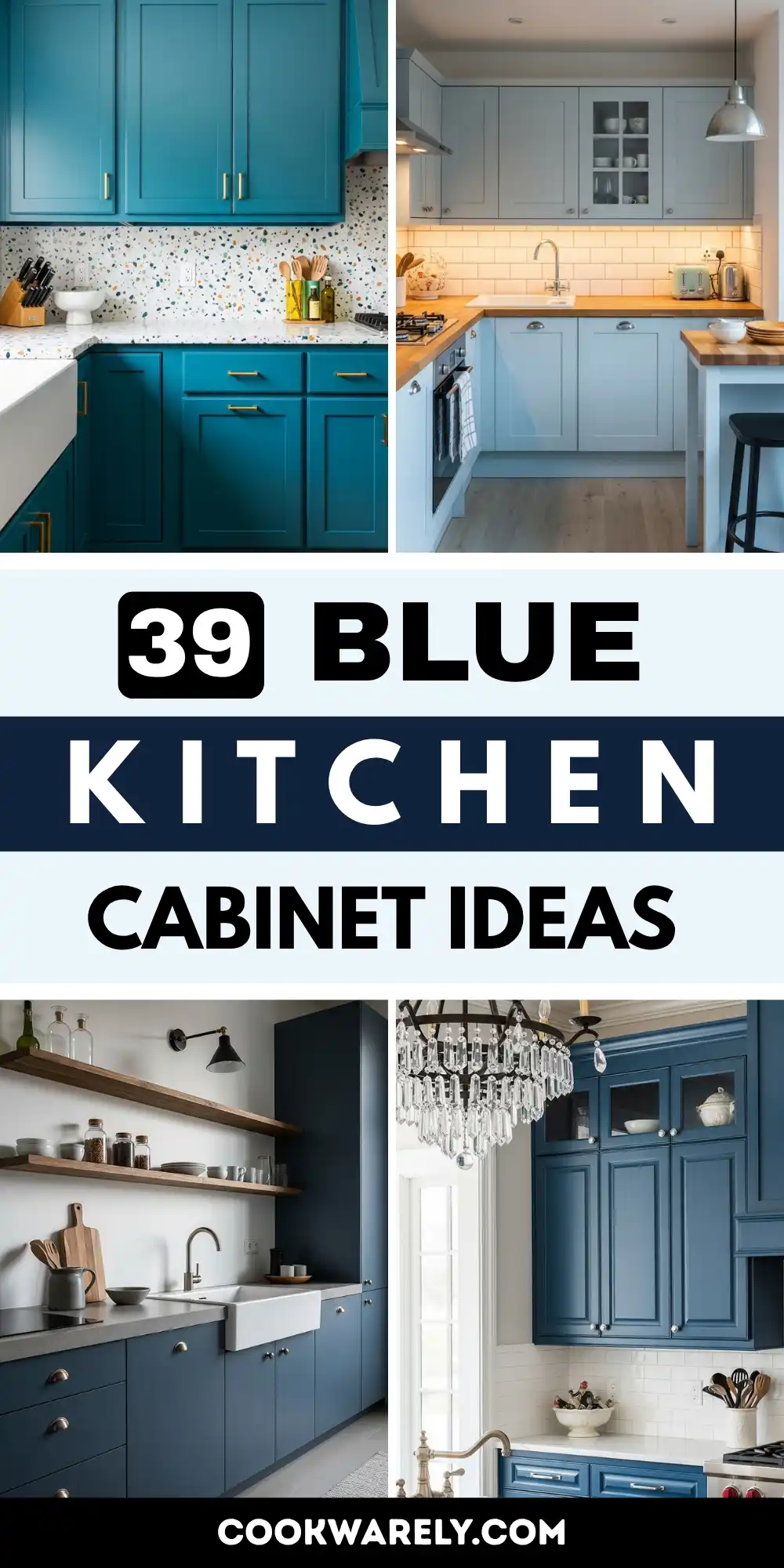 Blue Kitchen Cabinet Ideas