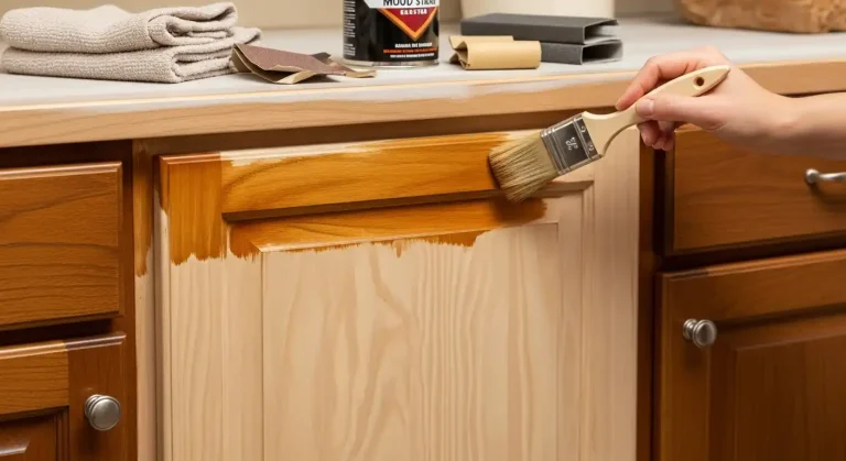 Can Kitchen Cabinets Be Restained