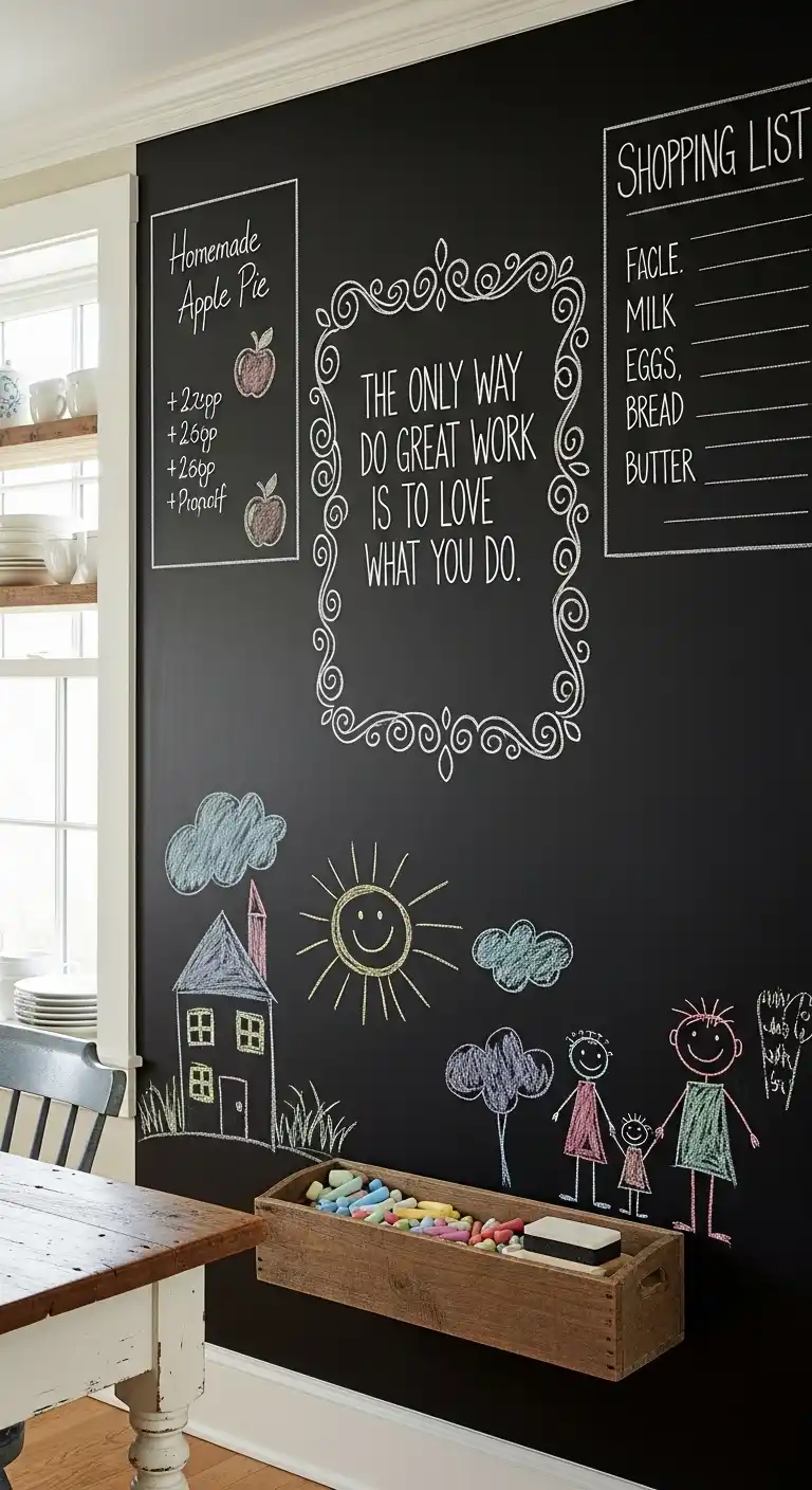 Chalkboard Wall Functionality