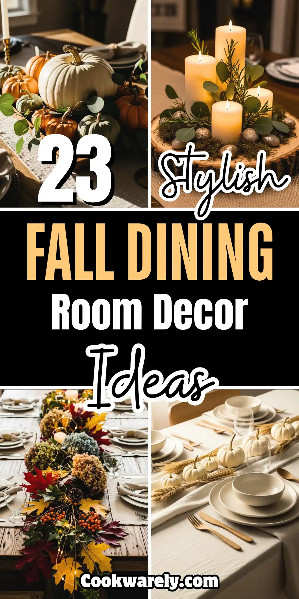 Fall Dining Room Decor Ideas