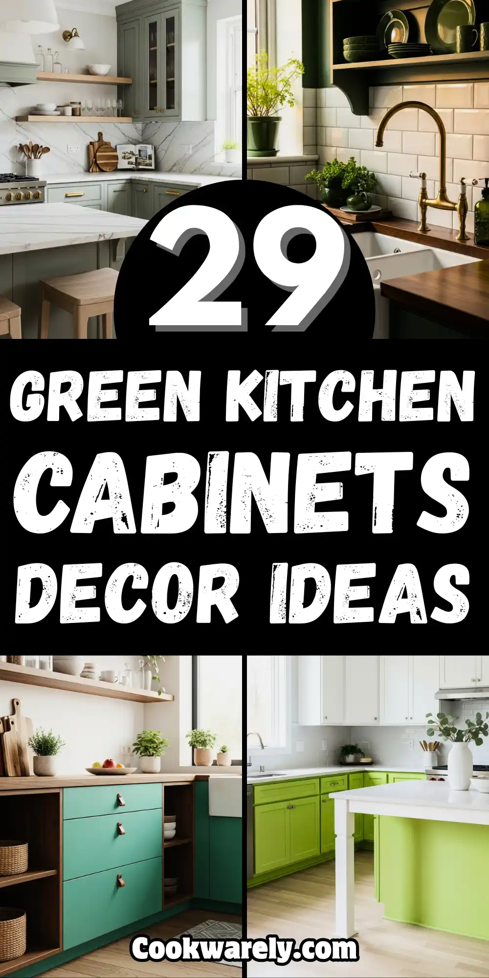Green Kitchen Cabinet Ideas