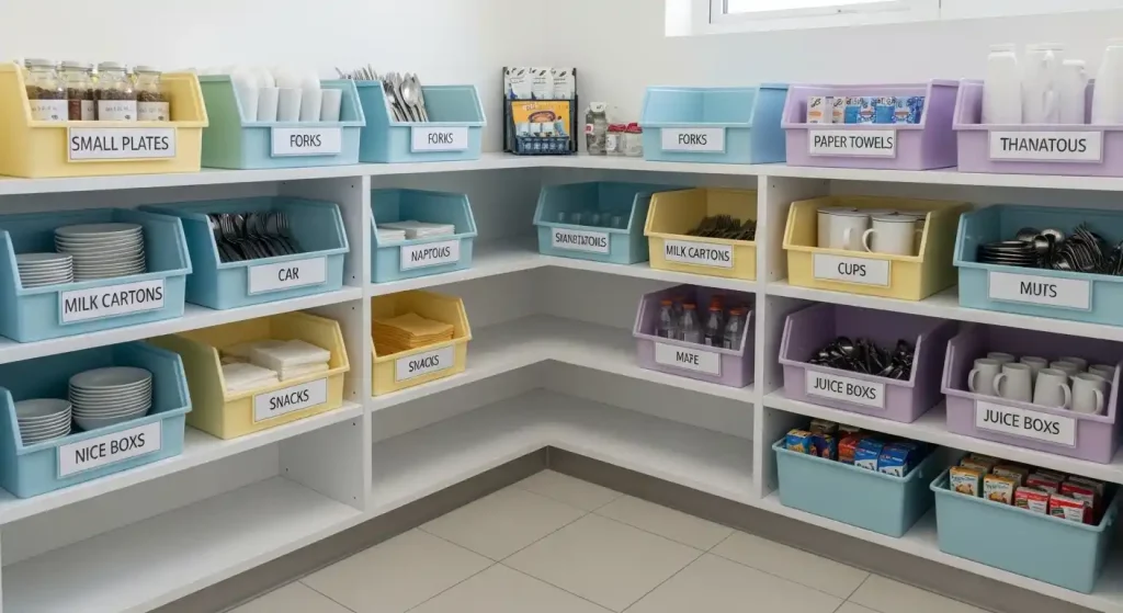 How Pantry Organization Can Be Improved in Schools