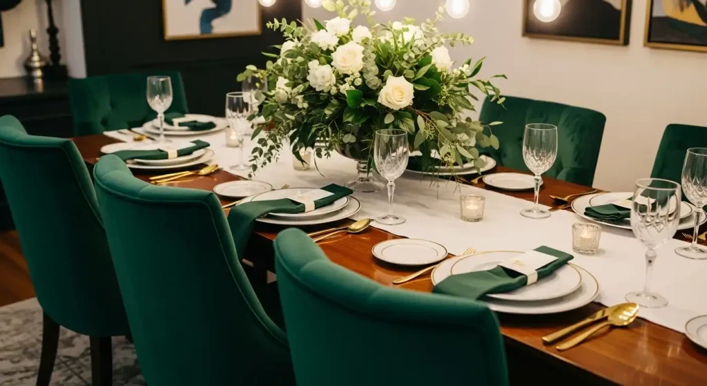 How to Style Velvet Dining Chairs Like a Pro
