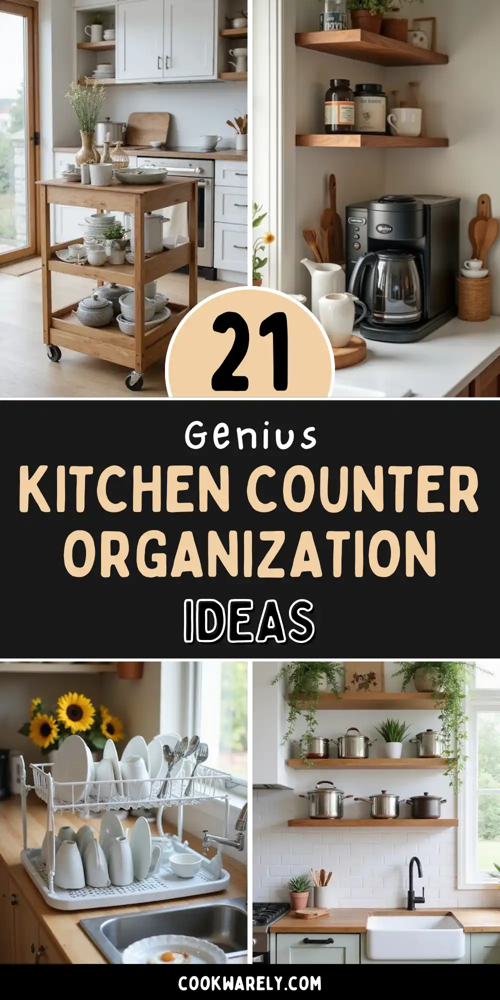 Kitchen Counter Organization