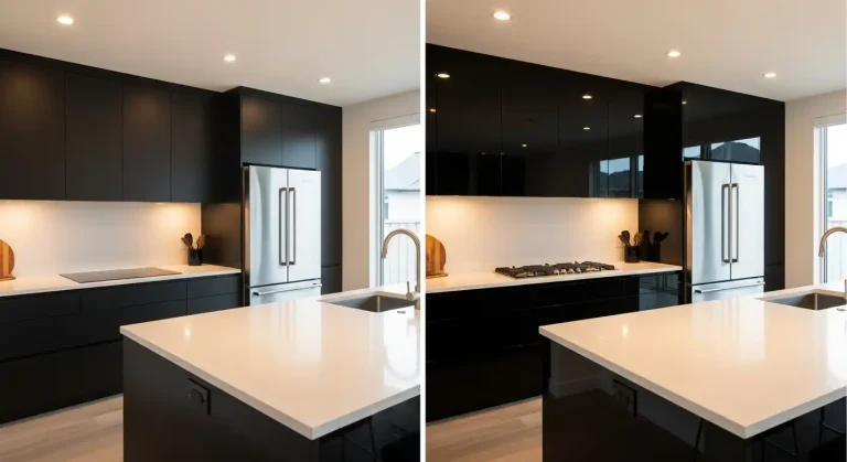 Matte vs Glossy Kitchen Finishes The Definitive Guide