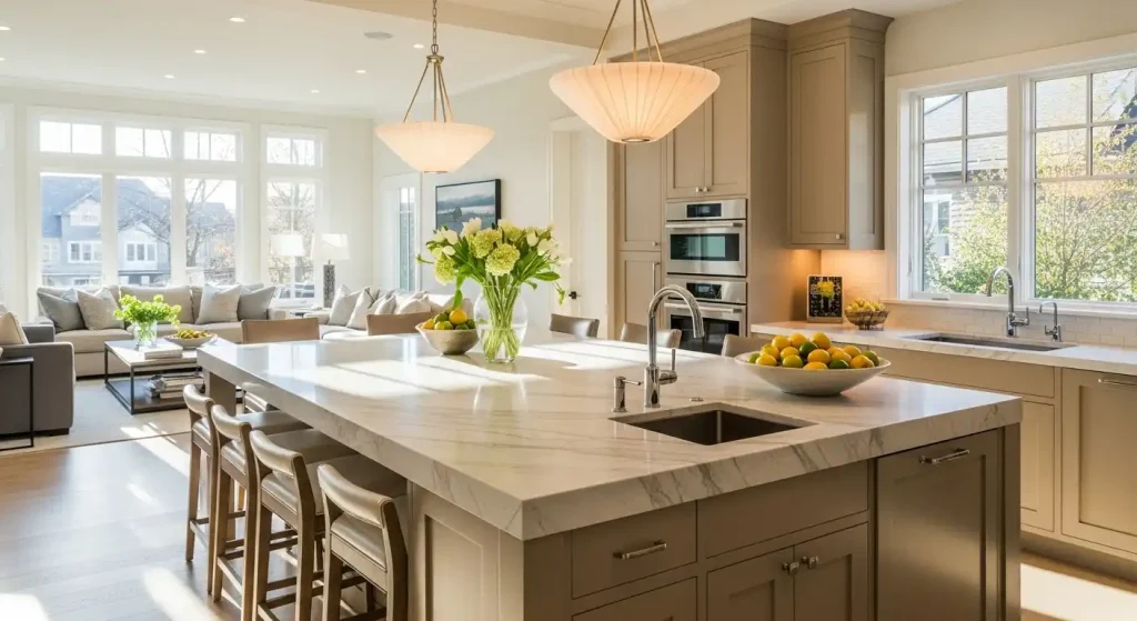 Multifunctional Powerhouse The Kitchen Island