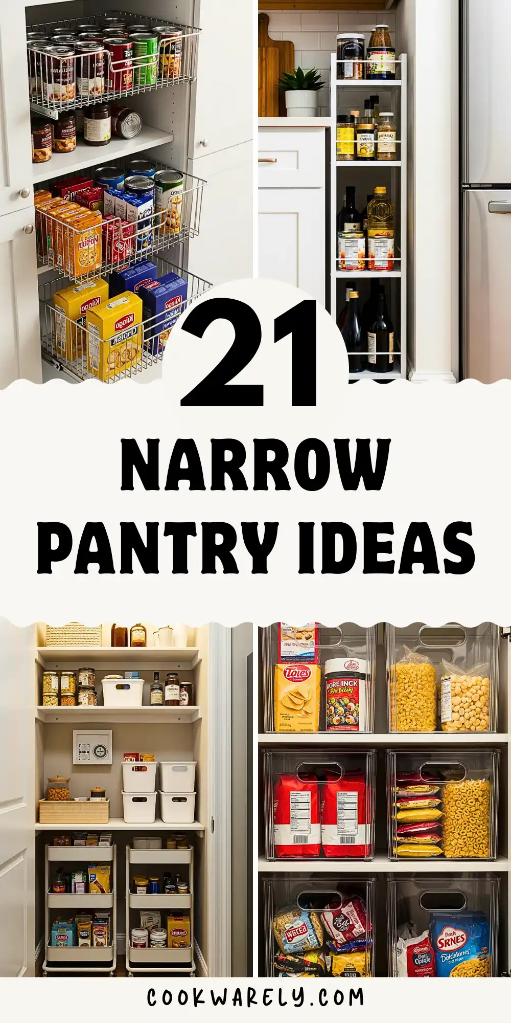 Narrow Pantry Ideas