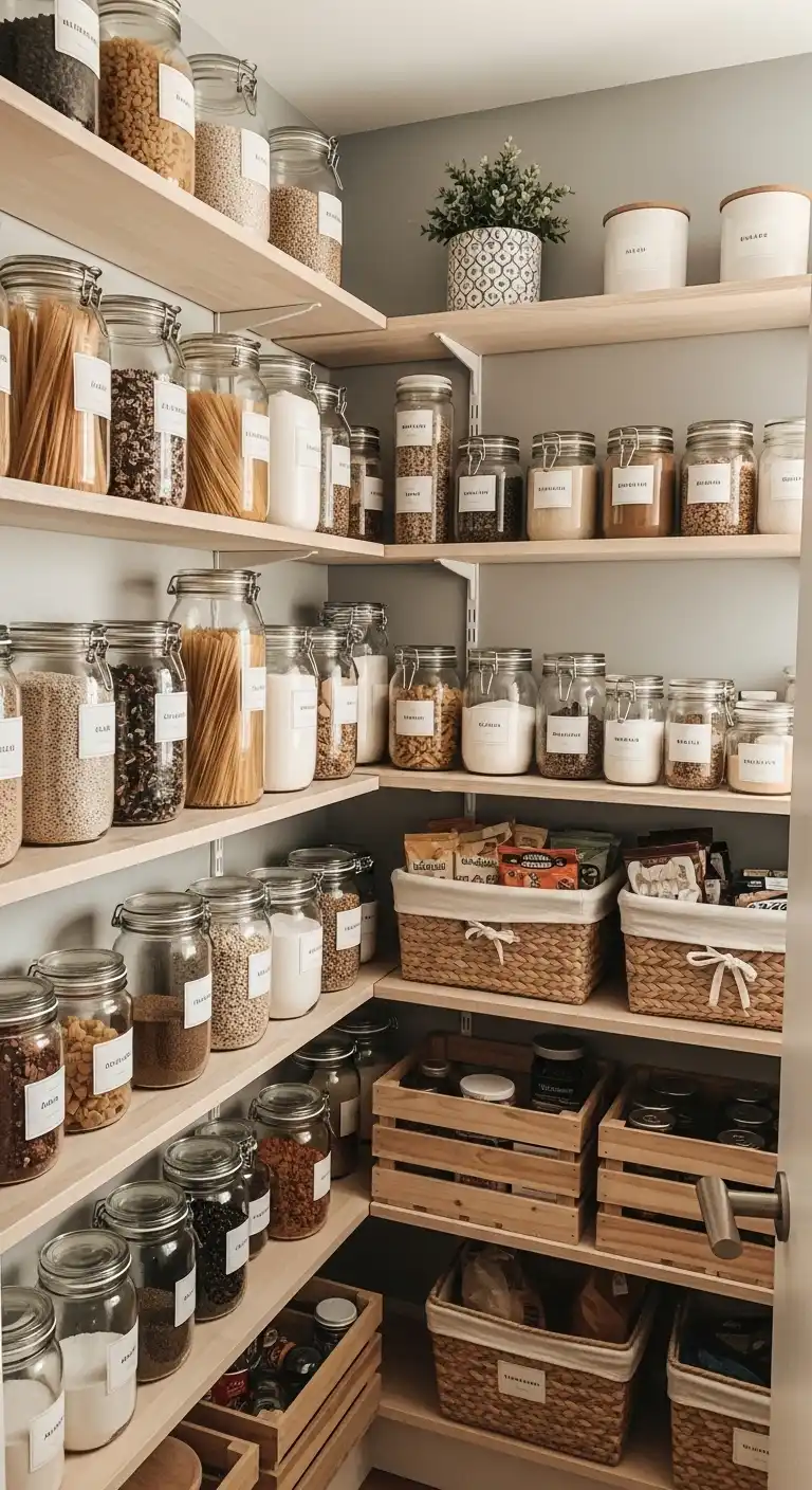Organized Pantry Essentials