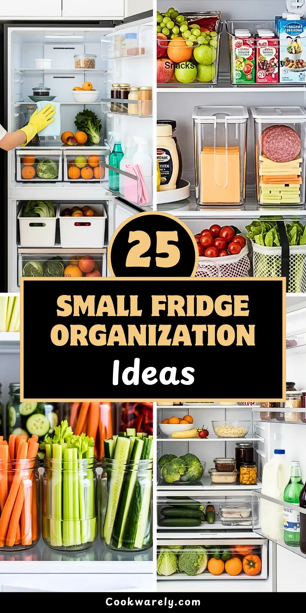 Small Fridge Organization