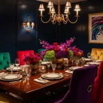 The Psychology Behind Jewel-Toned Dining Rooms
