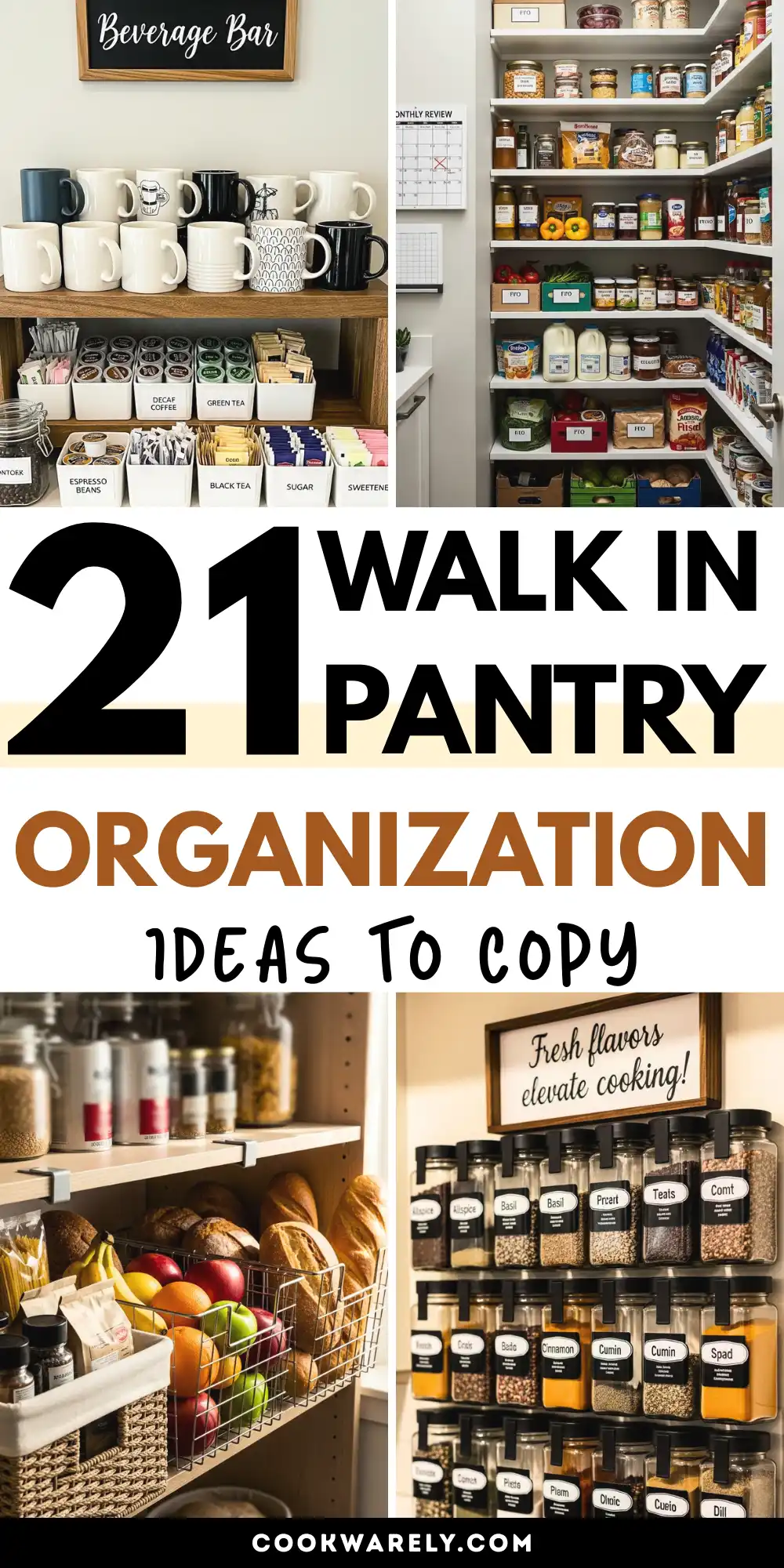 Walk In Pantry Organization