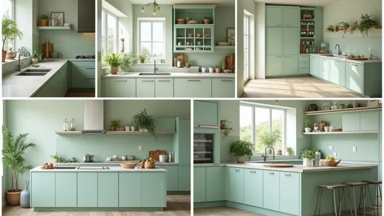 Light Green Kitchen