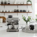clutter free coffee station ideas