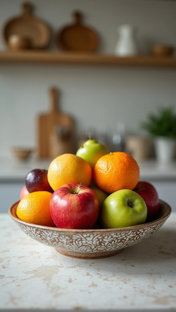 21 Kitchen Counter Organization Ideas You’ll Regret Ignoring - 17. Attractive Fruit Bowls