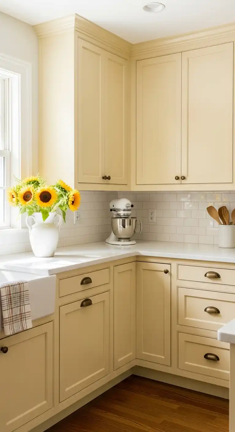 1. The Timeless Butter Yellow Kitchen