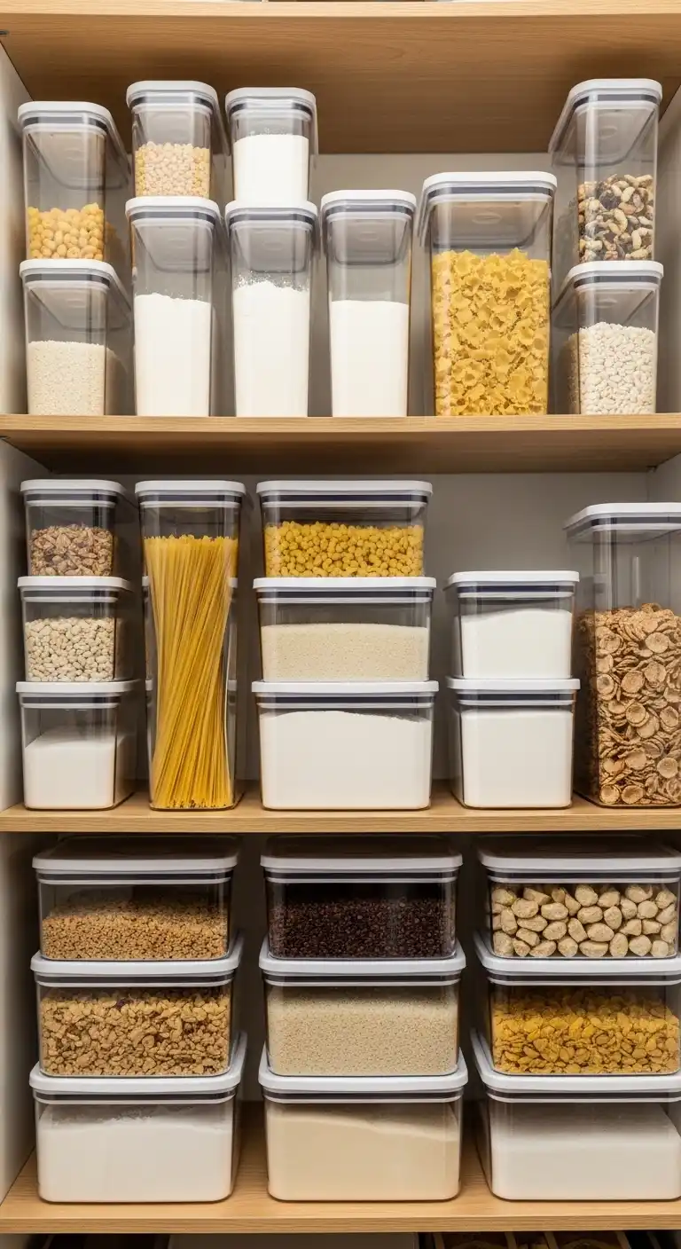 1. Use Clear Storage Containers for Visibility