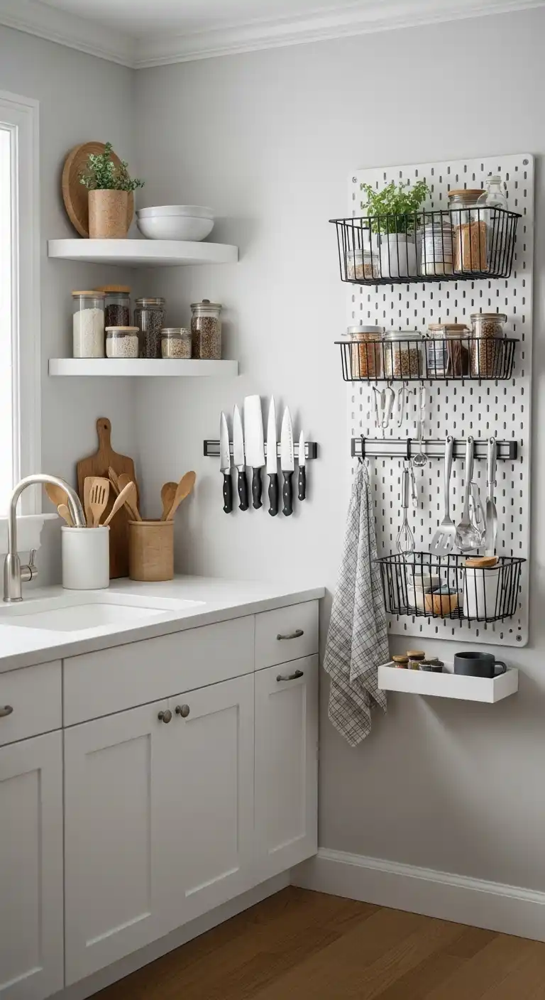 1. Use Vertical Wall Storage