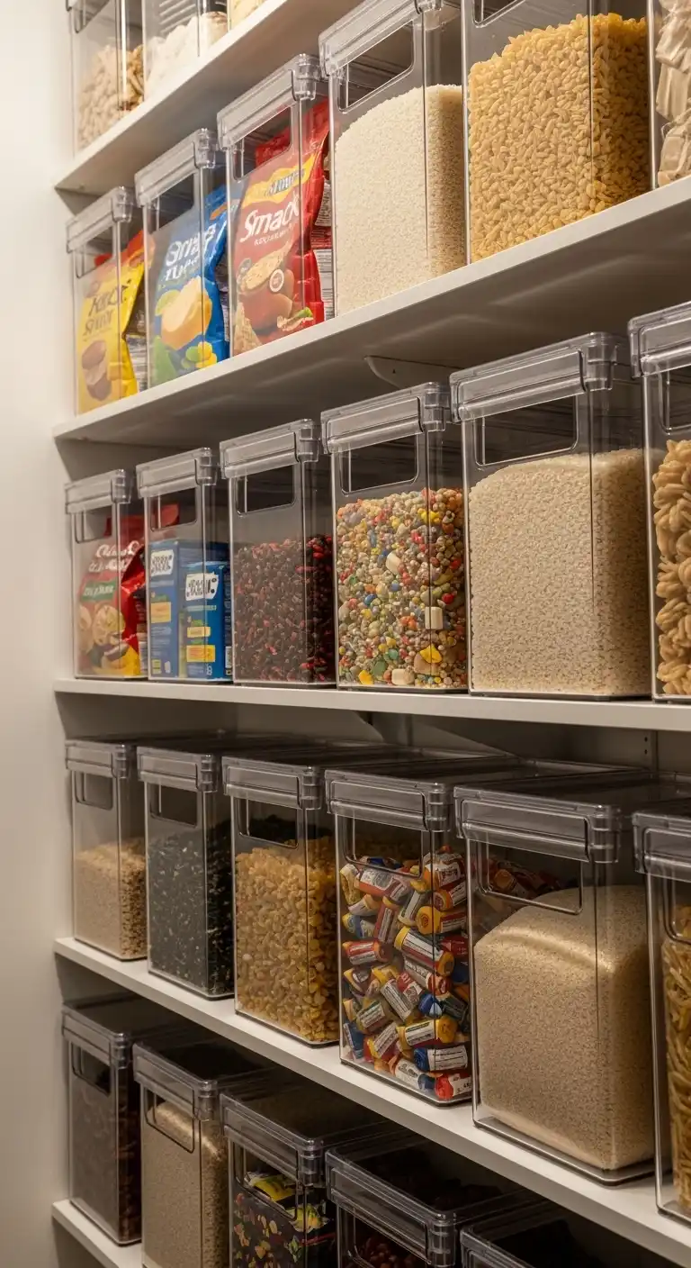 10 .Use Bins for Bulk Items