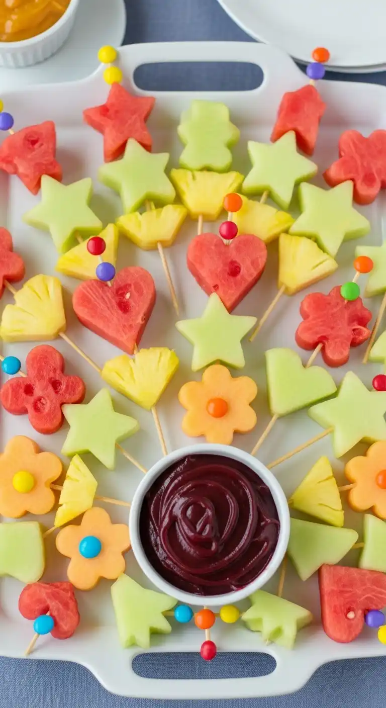 11. Fun-Shaped Fruit Creations