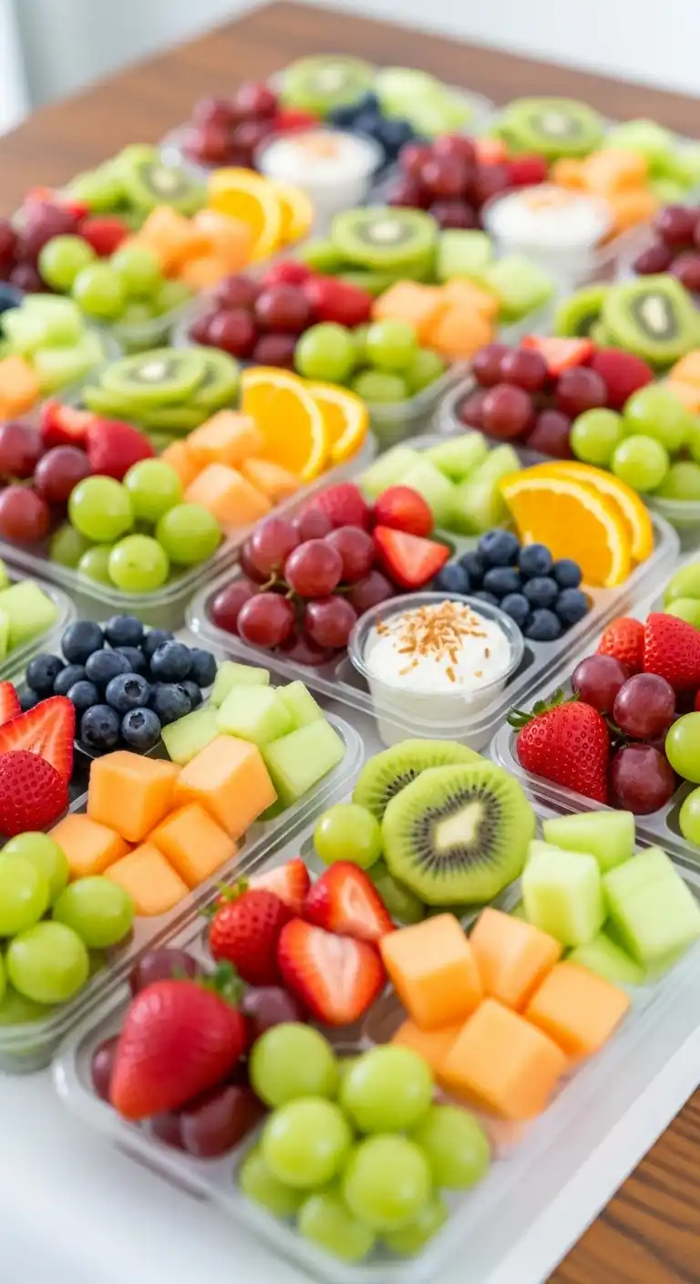 11. Mini Individual Fruit Trays