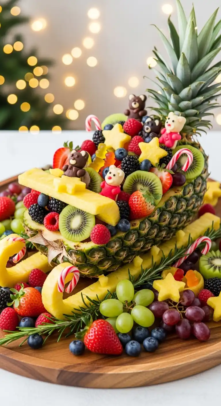 12. Sleigh Ride Pineapple Boat