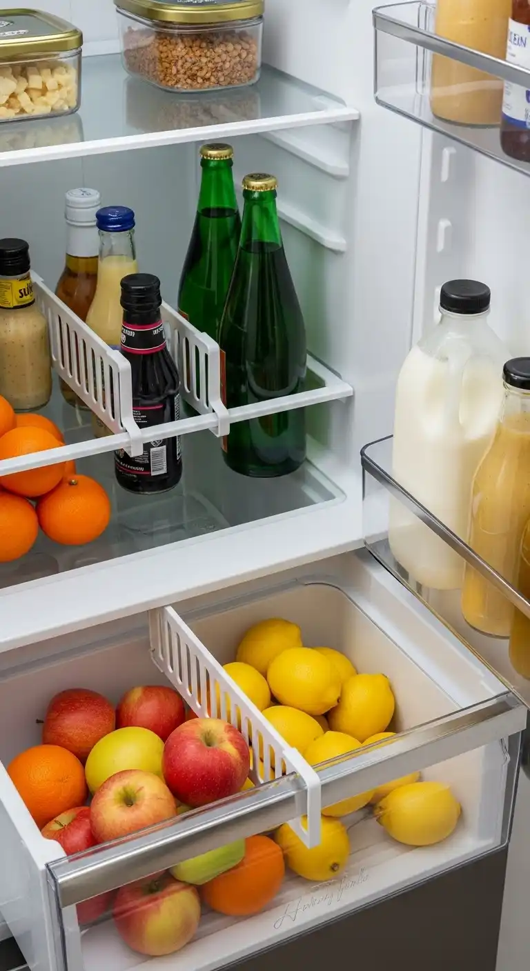 12. Tension Rods as Dividers