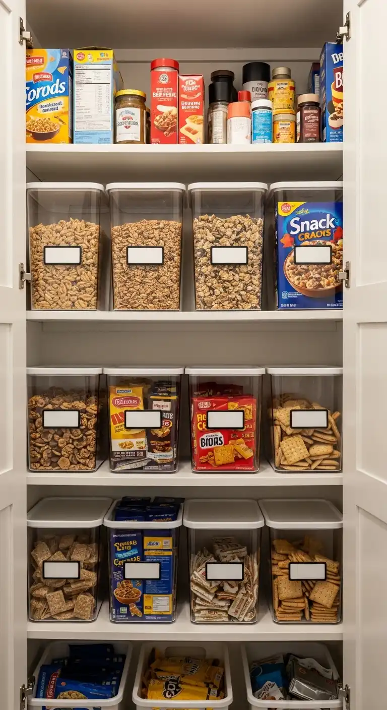13. Cereal and Snack Containers