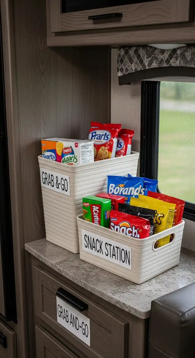 13. Create a Snack Station
