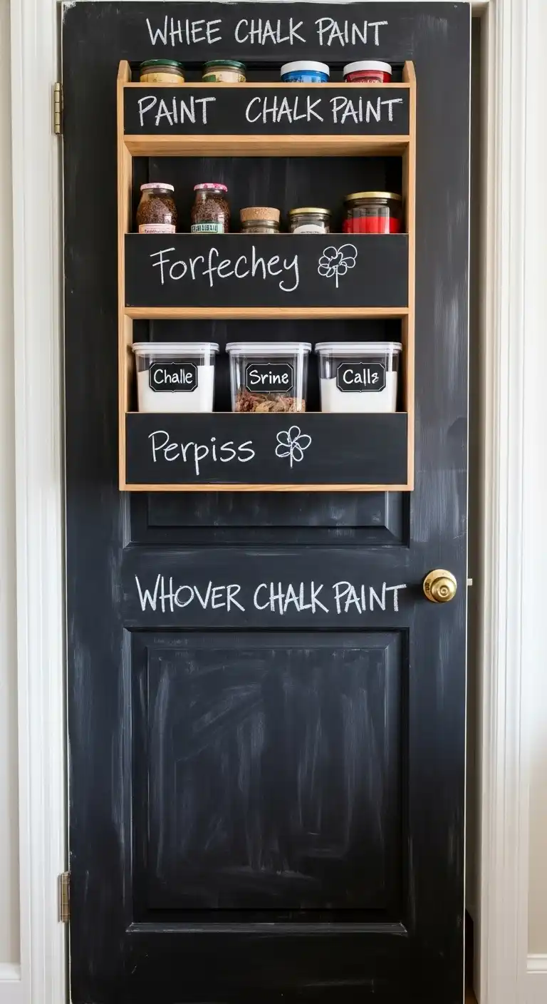 14. DIY Chalk Paint Storage Container