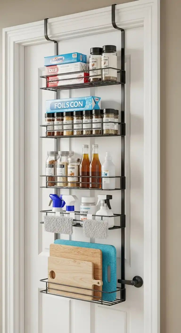 14. Over-the-Door Storage Racks