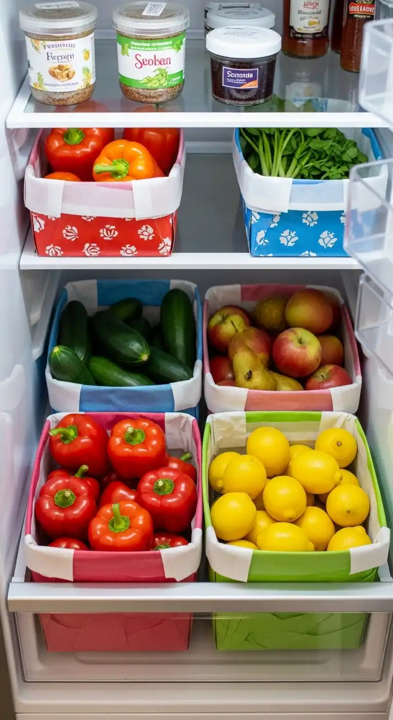 14. Repurpose Shoeboxes for Produce Storage
