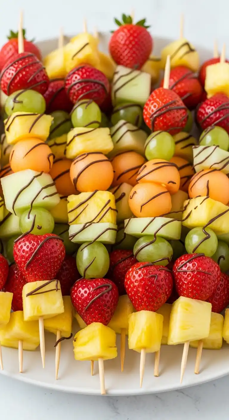 14. Skewered Fruit Kebabs