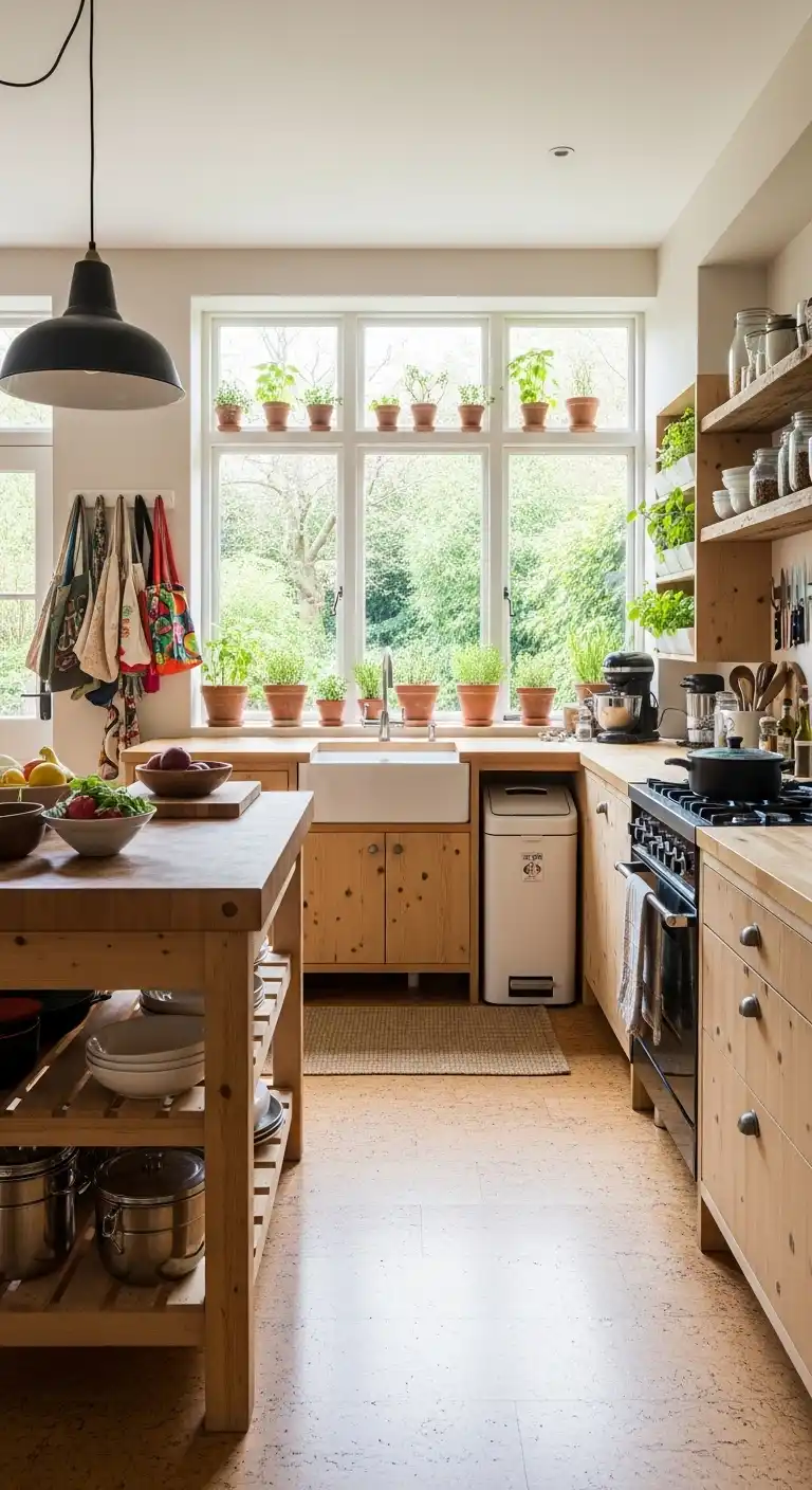 15. Eco-Friendly Unfitted Kitchen