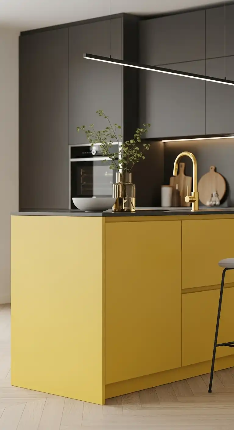 15. The Matte Finish Yellow Island