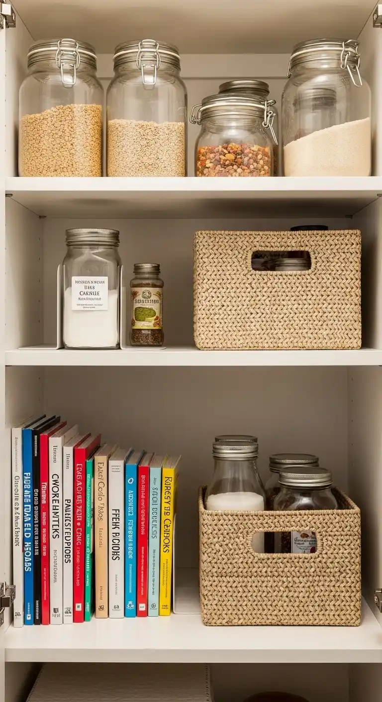 16. Corral Your Cookbooks