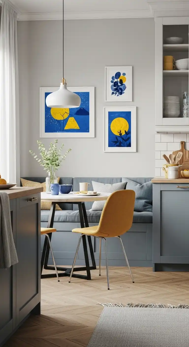 16. Incorporate the Colors Through Art