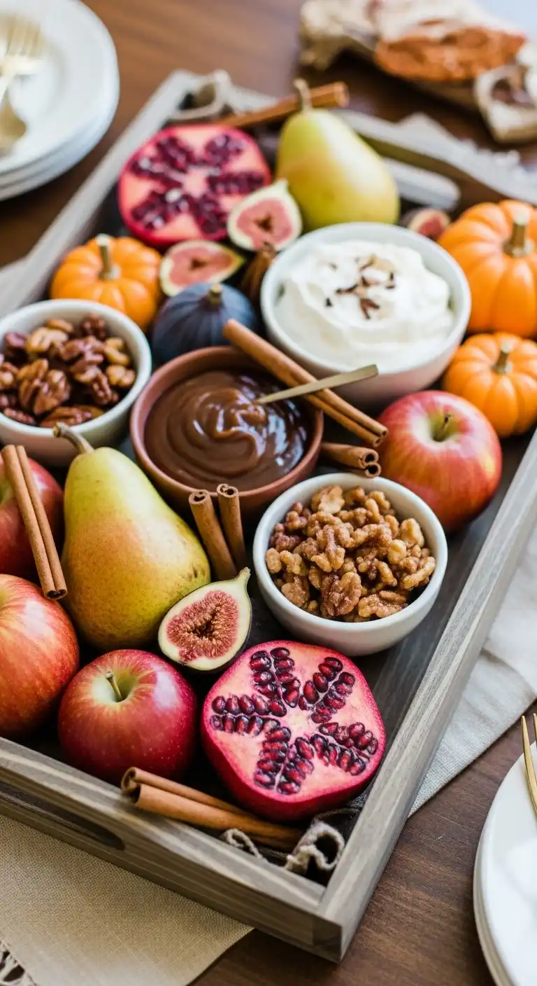 16. Seasonal Fall Fruit Tray