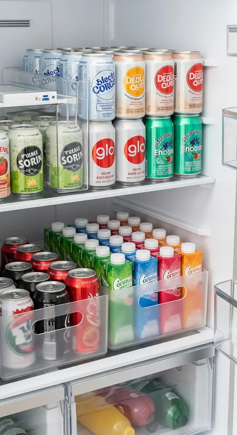 16. Store Drinks in Caddies