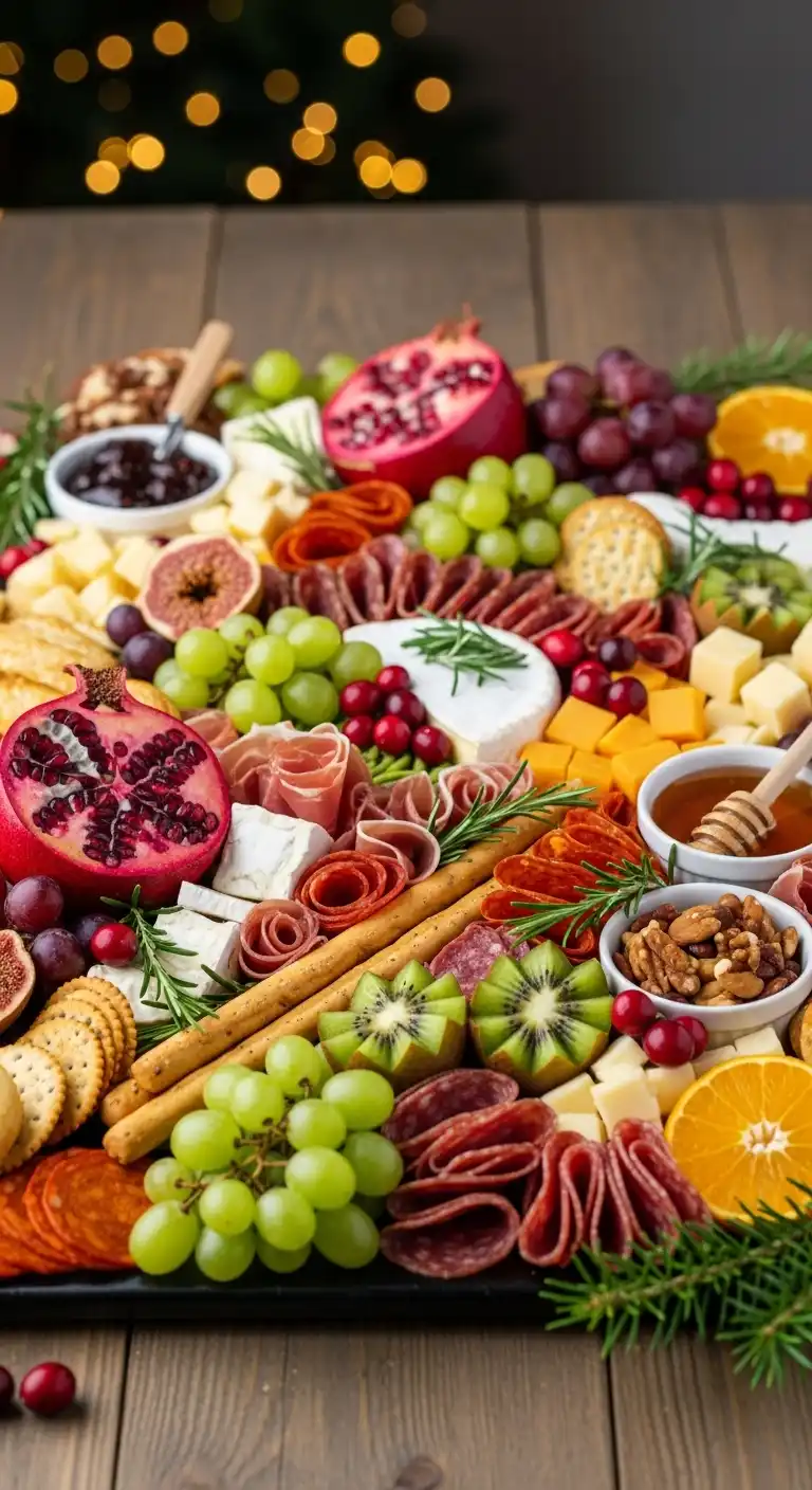17. Holiday Charcuterie Blend with Fruit